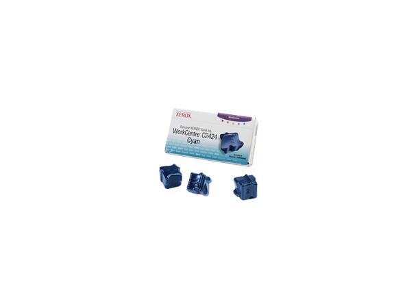 Voks Xerox Workcentre C2424 cyan (3 pak) 